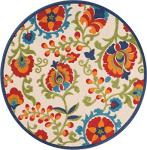 Nourison Aloha Multicolor Indoor/Outdoor Rug 7'10"x10'6