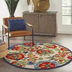 Nourison Aloha Multicolor Indoor/Outdoor Rug 7'10"x10'6