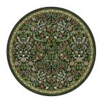 Moynesa 6ft Floral Round Boho Area Rug