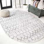 Jonathan Y Moroccan Boho Vintage Oval Area Rug