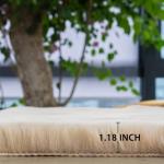 Beige 60x180 cm Soft Fur Rug for Bedroom