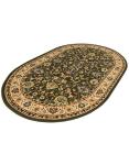 Yasmin Collection 6x9 Oval Green Rug