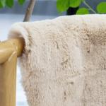 Beige 60x180 cm Soft Fur Rug for Bedroom