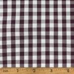 Lightweight Black White Gingham Fabric for DIY Projects