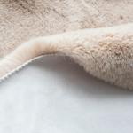 Beige 60x180 cm Soft Fur Rug for Bedroom