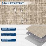 5x7 Non-Slip Washable Modern Area Rug