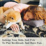 Lahome Floral Washable 3x5 Non-Slip Area Rug