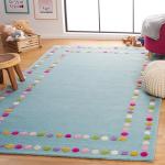 Kids Polka Dot Accent Rug - 4' x 6