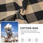 Buffalo Plaid Checkered 3x5 Ft Entryway Rug