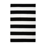 Striped Welcome Mat for Indoor and Outdoor Use