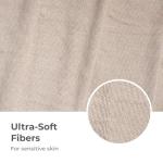 Cariloha Coastal Gray Two-Toned Bath Towel