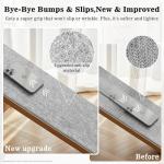 DCX Green 5x7 Area Rug, Machine Washable Non Slip Stain Resistant Soft Vintage Floral Rug, for Living Room, Bedroom, Playroom, Soft Low Pile Large Nursery Carpet