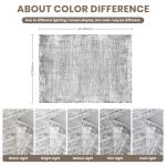 Zesthome 8x10 Washable Non-Slip Area Rug