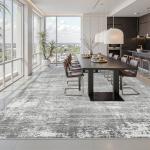 Zesthome 8x10 Washable Non-Slip Area Rug