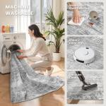 Zesthome 8x10 Washable Non-Slip Area Rug