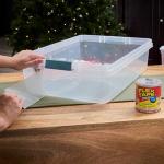 Waterproof Flex Tape, 4" x 5', Clear