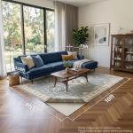 Veken Extra Thick Non-Slip Rug Pad 8x10 Ft