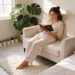 MATIIUI Fluffy Cream Rug Small 2x3 Area Rugs for Bedroom Living Room, Non-Slip Ultra Soft Area Rugs for Pet, Kids Room, Girls Room, Dorm, Study, Office, Entryway, Playroom, Easy Clean,Modern Carpet