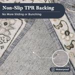 Vintage Farmhouse Boho 6ft Round Area Rug