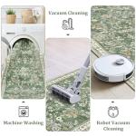 Floral Washable Runner Rug 2x3 - Non Slip