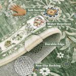 Floral Washable Runner Rug 2x3 - Non Slip