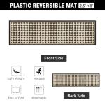 HUGEAR Waterproof Outdoor Runner Rug 2.5'x8