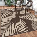 GENIMO 5' x 8' Waterproof Outdoor Reversible Rug