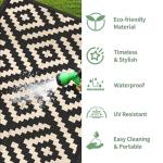 GENIMO Waterproof Reversible Outdoor Rug 2.5'x8