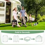 GENIMO 5' x 8' Waterproof Outdoor Reversible Rug