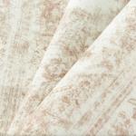 Cream Vintage Medallion Runner Rug 2x10