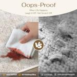 Vintage Washable 2x10 Runner Rug - Beige Grey