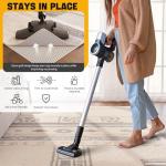 Jorvila Non-Slip Rug Pad Gripper 2x8 Feet, Anti Skid Mat for Kitchen Hallway Runner Rug, Keep Rugs in Position and Safe, Thick Cushioned Carpet Pad for Hardwood Floors Protection