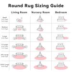 OLANLY Pink Round Rugs for Bedroom - Machine Washable, 4 ft Circle Area Rugs for Living Room, Soft and Fluffy Shaggy Carpet for Teen Girls and Boys, Nursery Rooms, Dorms, Home Decor Aesthetic