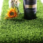 Kesfey Grass Squares Placemats 4 Packs 12"x 12" Artificial Grass Turf Patch Tiles Green Grass Squares Fake Grass Mat Synthetic Grass Rug Roll Tabletop Decorations for Home Dining Christmas Table Decor