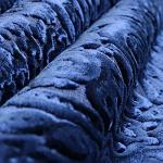 Modefa Prayer Rug - Luxury Velvet Muslim Prayer Rug with Tasbih Beads Soft Elegant Prayer Mat Meditation Mat - Plain Solid Turkish Prayer Matt Islam Ramadan Eid Gift - Paisley (Navy Blue)