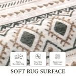 Soft Boho Geometric 8x10 Area Rug