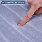 SWEMSTAR Bathroom Rugs Thick Memory Foam Bath Mat - Non-Slip, Quick Dry, Absorbent Washable Floor Microfiber Mat for Shower, Tub, Home Decor Accessories - 17"x24"