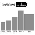 uxcell Buffalo Check Rug,Plaid Outdoor Rug,Layered Door Mat,Cotton Gingham Rugs,Floor Mat for Front Porch/Runner/Bedroom/Kitchen/Farmhouse 35"x24" Green & White