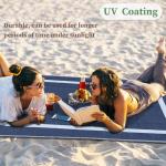 Ogrmar 5x8 FT Reversible Mats, Outdoor Rug for Patio Clearance, Waterproof Carpet, Plastic Straw Rug for Indoor Outdoor, Floor Mat&Rug for RV Porch Camping Backyard Deck Balcony Beach Trailer (Blue)