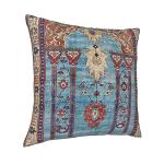 Kaleidee Antique Persian Silk Rug Print 11 Throw Pillow Covers Soft Velvet Decorative Case Cushion Cover for Home Decor Living Room Bed Couch Car 18x18 Inch