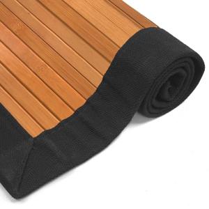 Red Lantern Bamboo Rug - Burnt Bamboo - 2' x 3'