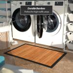 Red Lantern Bamboo Rug - Burnt Bamboo - 2' x 3'