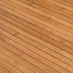 5' X 8' Floor Carpet, Bamboo Area Rug Floor Carpet Natural Bamboo Non-Slip Roll Runner Indoor Outdoor for Bathroom, Kitchen, Garden (60” x 96”)