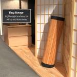 Red Lantern Bamboo Rug - Burnt Bamboo - 2' x 3'