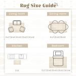 Beige 8x10 Washable Moroccan Geometric Rug