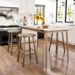 Clear Floor Mat 5x8 for Under Dining Table – Plastic Waterproof Non Slip Vinyl Area Rug, Hard Floor Protector Against Spills & Scratches, Easy Clean Carpet Cover for Kitchen, Living Room