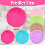 6 Pack Crazy Carpet Circle Seats, 16 Inch Round Floor Cushions for Classroom, Soft Educational Play Mat for Group Activities and School Learning, Sitting Rug for Reading and Marker Playing Areas