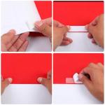 Red Carpet Runner Rug for Party 150gsm 1.3x15FT Thickness Red Rug Runner with 1 Pack Carpet Tape for Wedding Outdoor Accessories, Wedding Party Hallway Rug