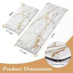 StepLively Kitchen Rugs and Mats, 2-Pack Low Profile Slip Resistant Kitchen Mats for Floor, in Front of Sink and Stove-17.3"*30"+17.3"*47"