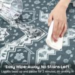 ArtyCozy 3-Piece Boho Washable Kitchen Runner Rug Sets, Soft Faux Wool Carpet Runners with Non-Slip Backing, Stain & Water Resistant Long Mats for Hallway, Laundry, 20"x32" + 20"x48" + 20"x59", Grey